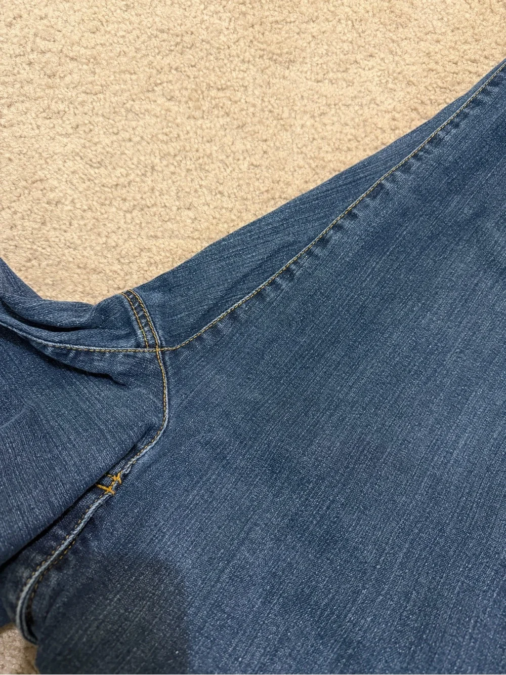 Michael Kors Women’s Straight Leg Stretch Jeans 16W Medium Wash Plus Size